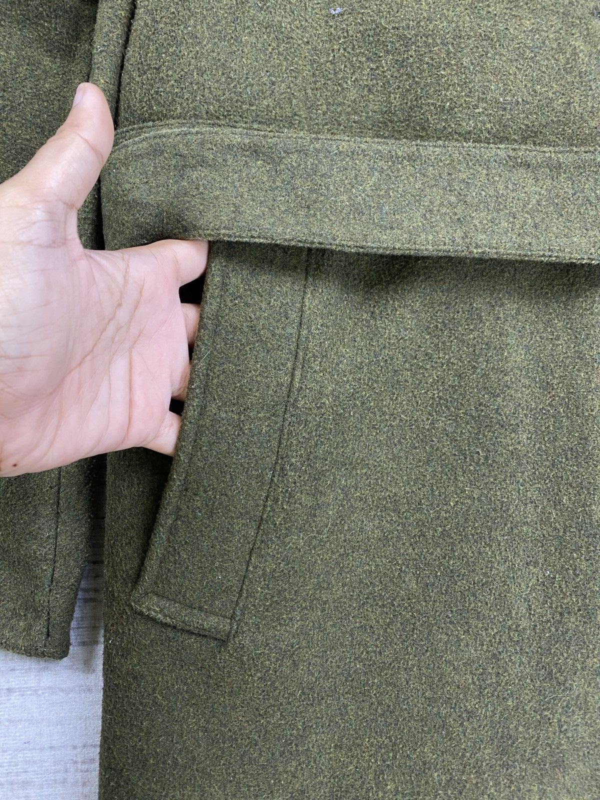 JW Anderson × Japanese Brand × Uniqlo Vintage Uniqlo X J.W.Anderson Japan Wool Overcoat Jacket Size US M / EU 48-50 / 2 - 7 Thumbnail