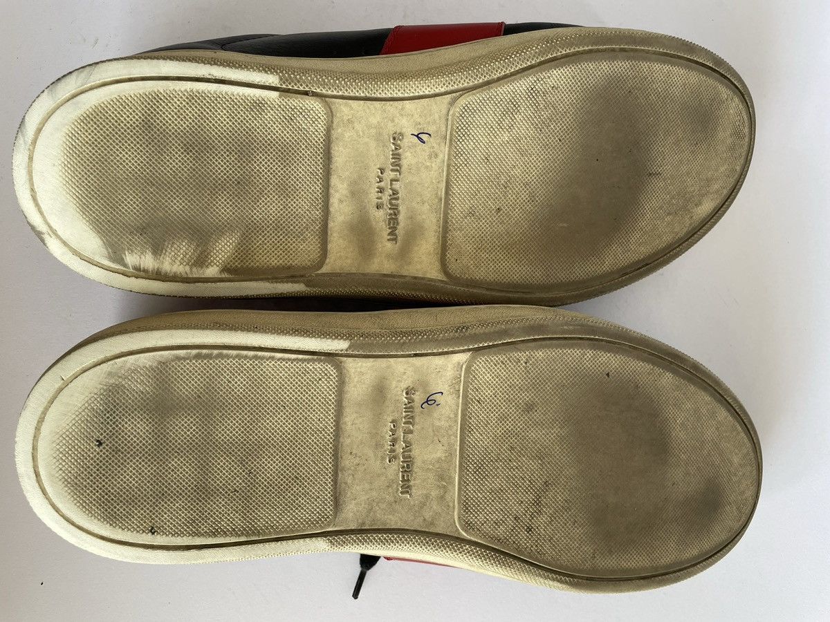 Saint Laurent Paris SAINT LAURENT SL/10H Leather Low-Top Sneaker Size 41.5 EUR Size US 8 / EU 41 - 8 Thumbnail