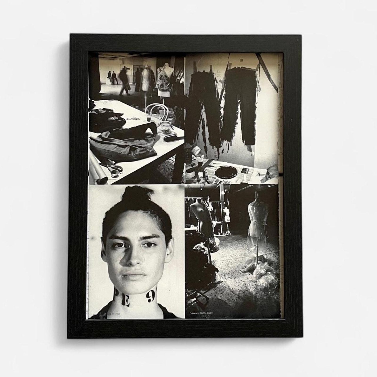 Maison Margiela × Vintage Maison Martin Margiela vintage Archive framed poster 9x12 Size ONE SIZE - 1 Thumbnail