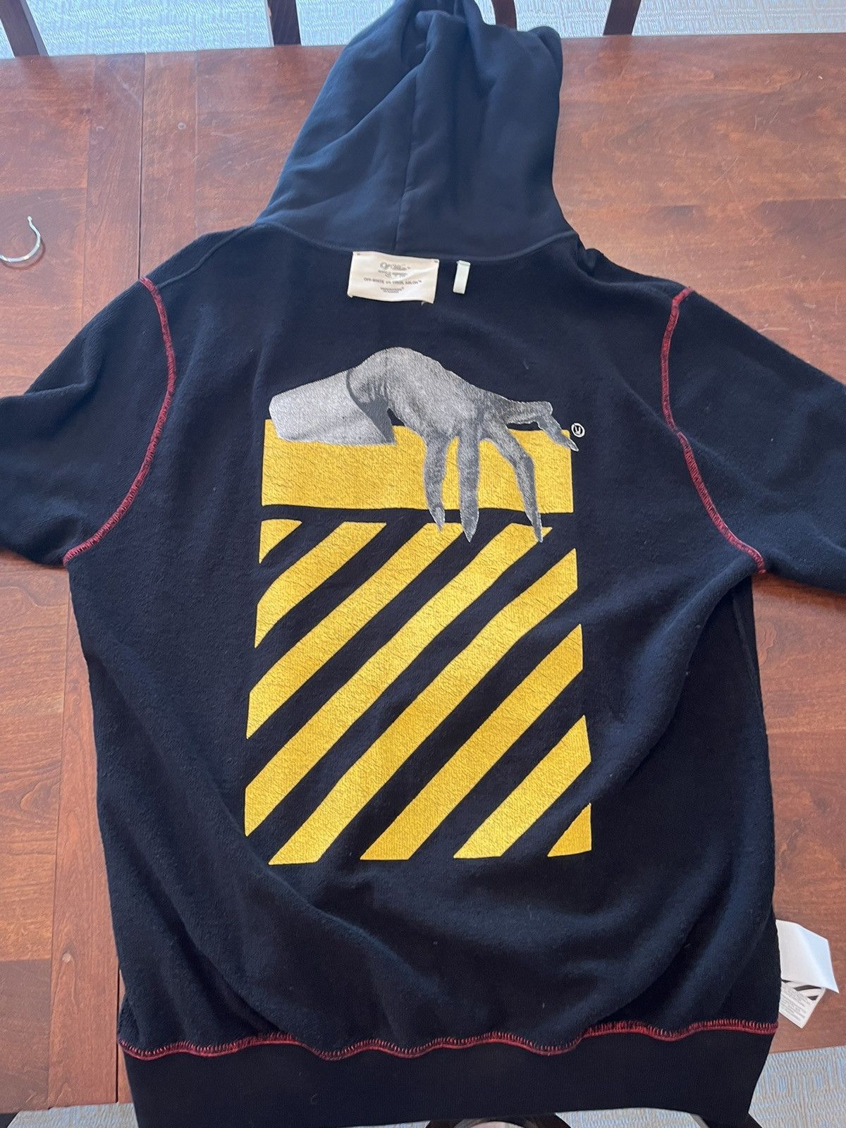 Off-White × Undercover off white undercover skelton reversible zip hoodie Size US L / EU 52-54 / 3 - 7 Thumbnail