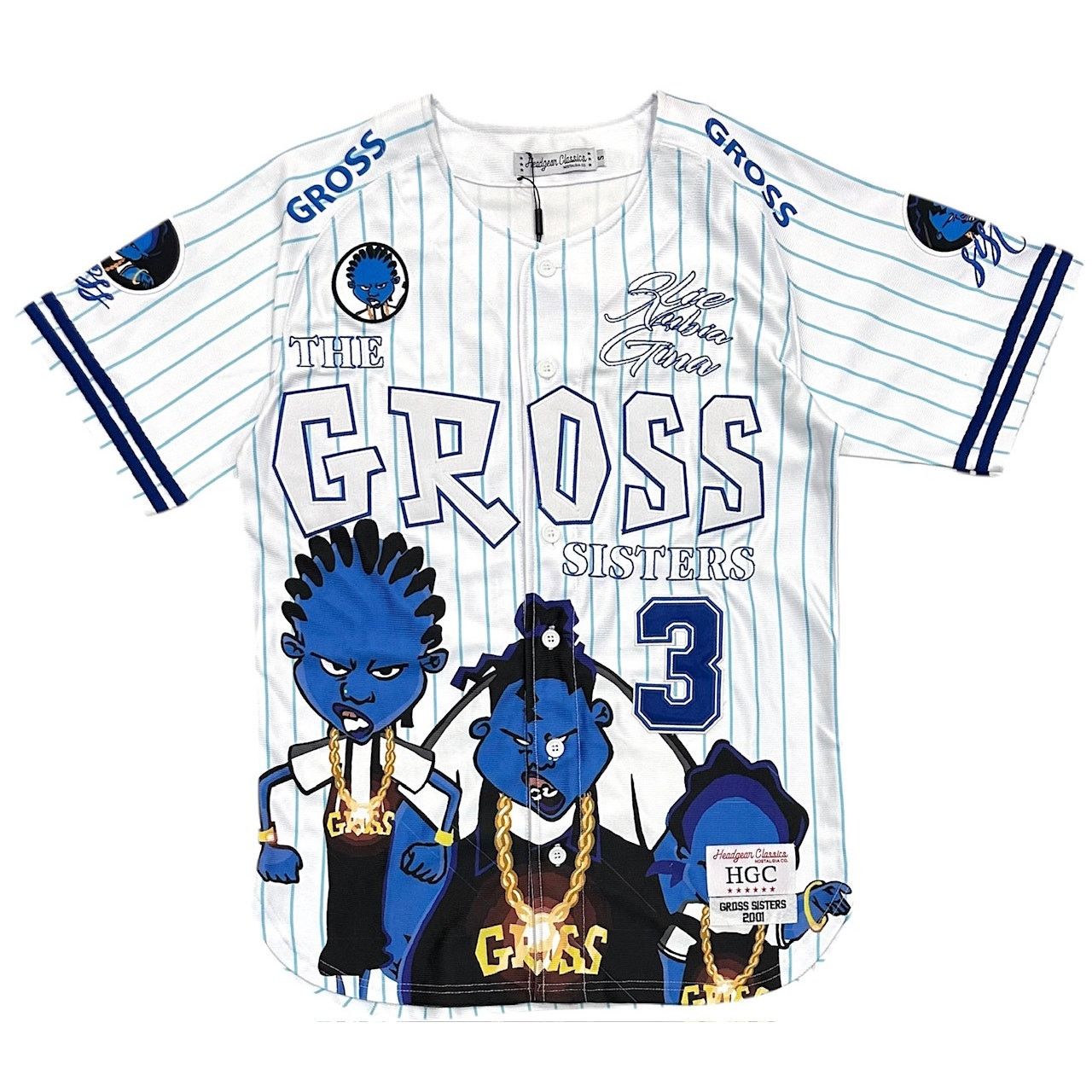 Other The Proud Family Gross Sisters Headgear Baseball Jersey Size US M / EU 48-50 / 2 - 1 Thumbnail