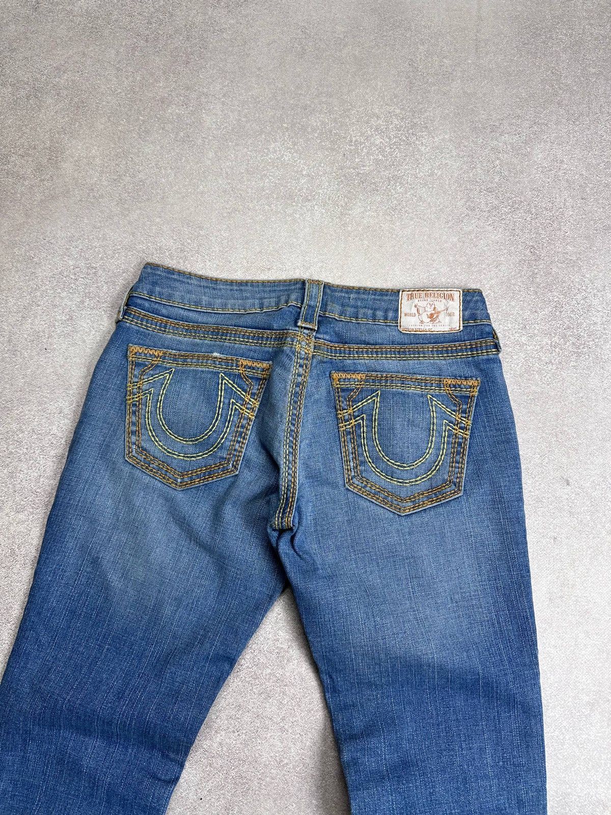 True Religion Vintage True Religion Y2K Chief Keef Style Baggy Jeans 27 Size US 27 - 2 Thumbnail