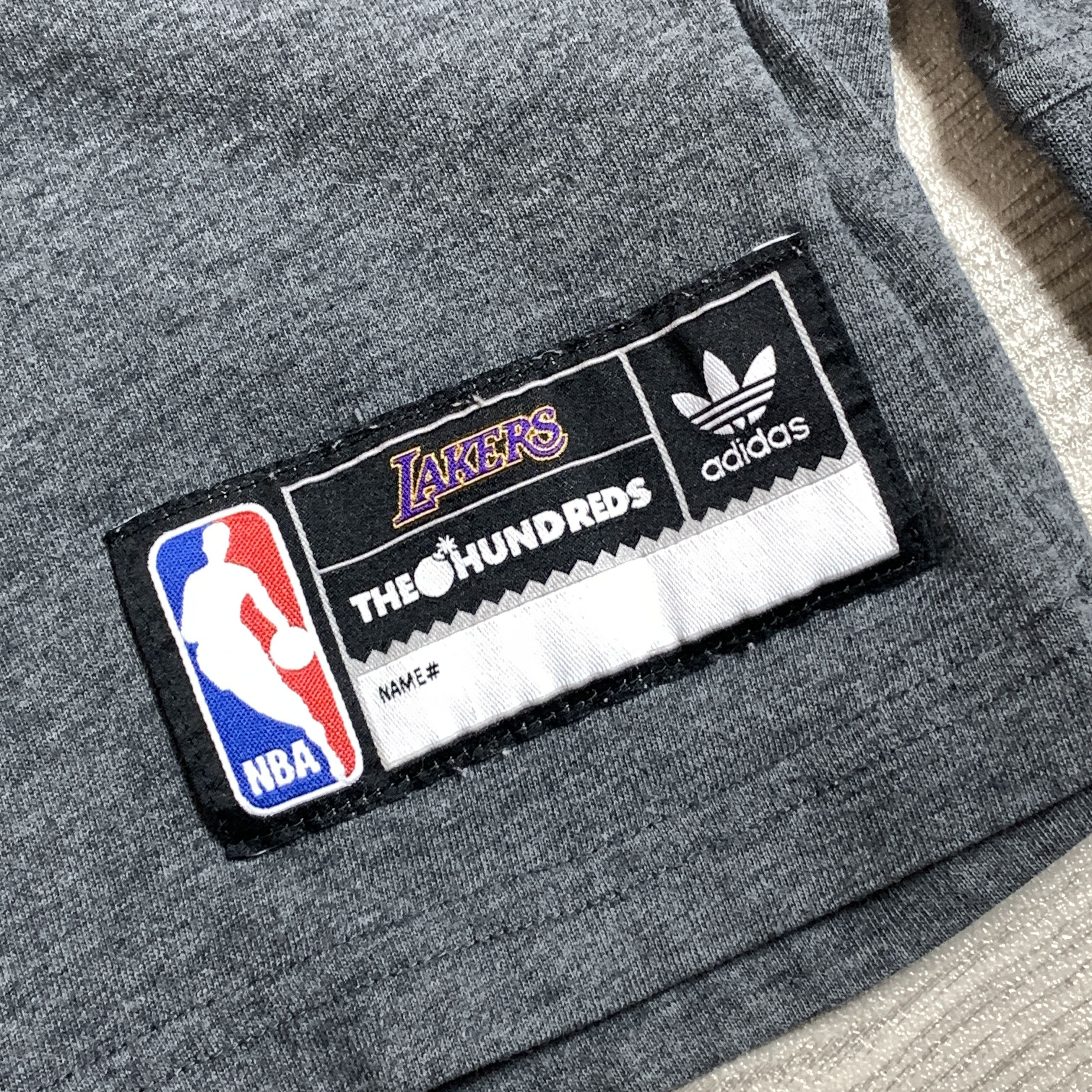 Adidas Adidas x The Hundreds x L.A. Lakers Longsleeve Tee Shirt Size US M / EU 48-50 / 2 - 13 Thumbnail