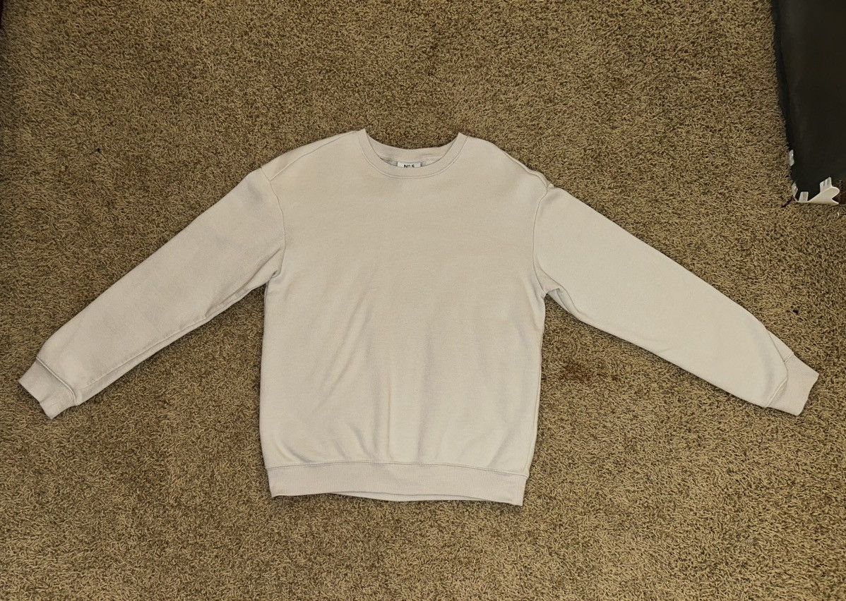 H&M Cream H&M Sweatshirt Size US M / EU 48-50 / 2 - 1 Preview