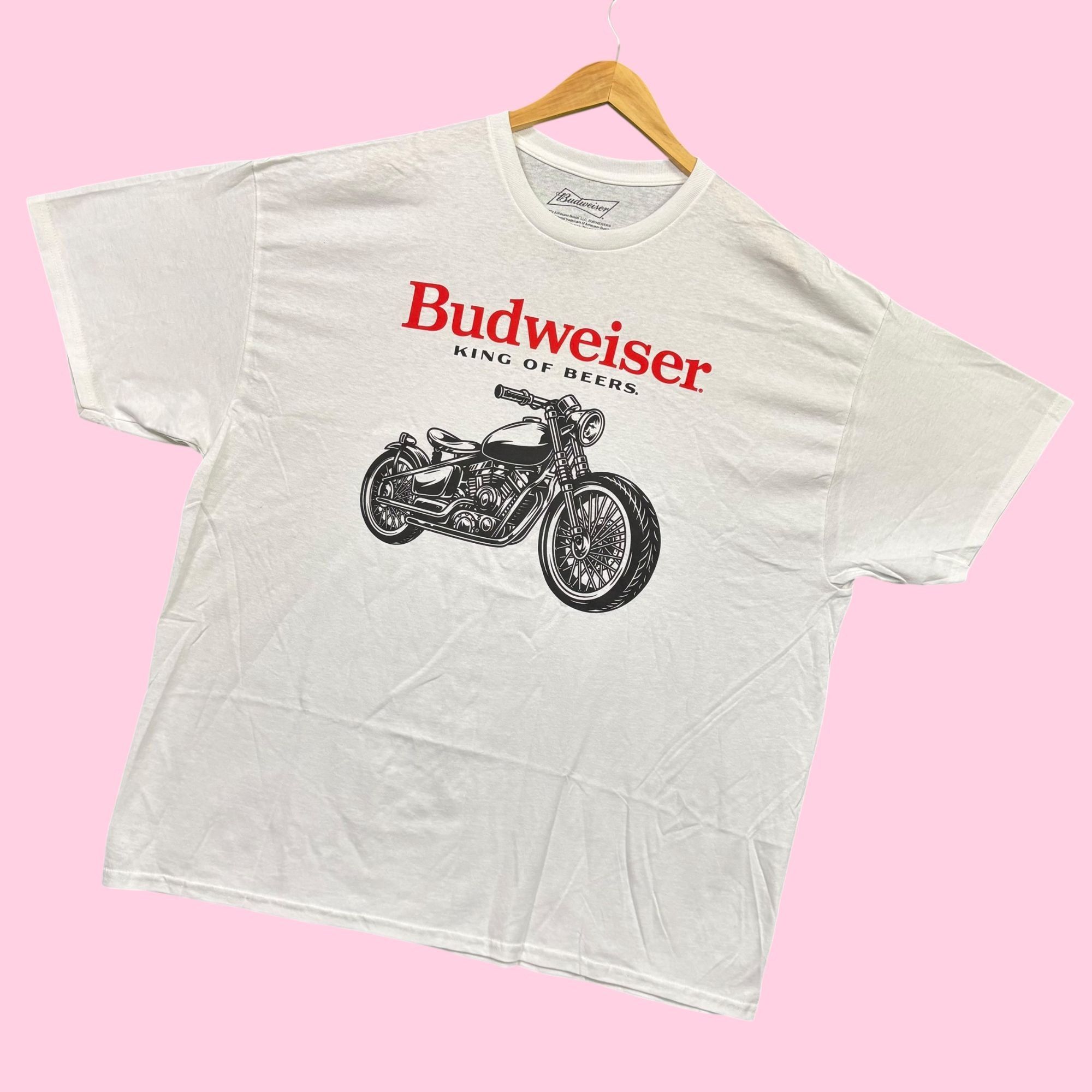 Budweiser Budweiser King of Beer Motorcycle Club Tee 2XL Size US XXL / EU 58 / 5 - 3 Thumbnail