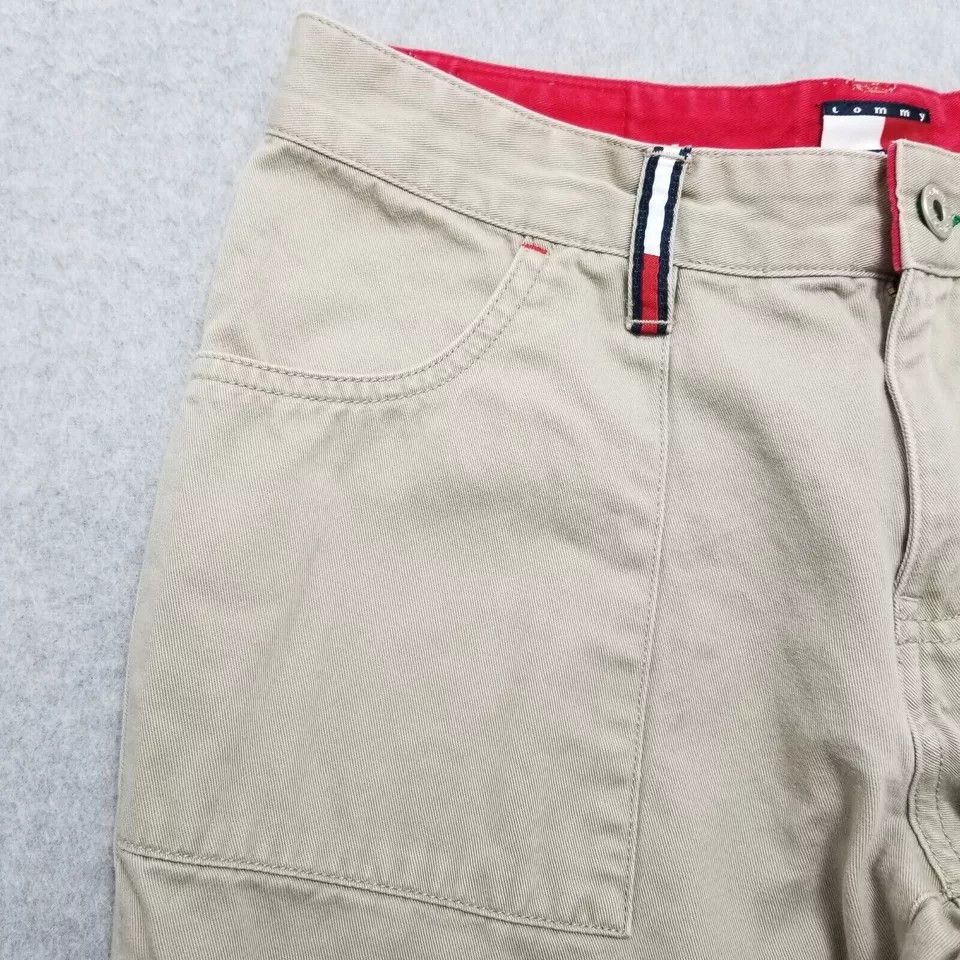 Tommy Hilfiger Tommy Hilfiger Pants Womens 7 Pockets Flared Capri 28x21 Size 28" / US 6 / IT 42 - 3 Thumbnail