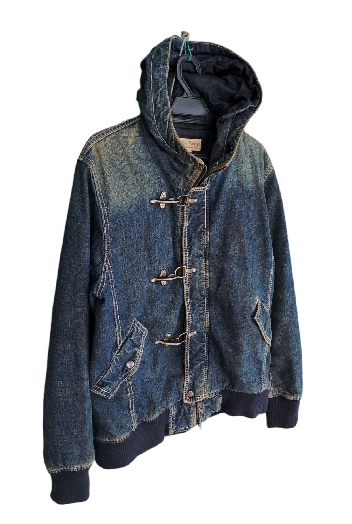 Japanese Brand × Seditionaries Japanese Gothic Denim Parka Jacket Kapital Inspired Size US M / EU 48-50 / 2 - 6 Thumbnail