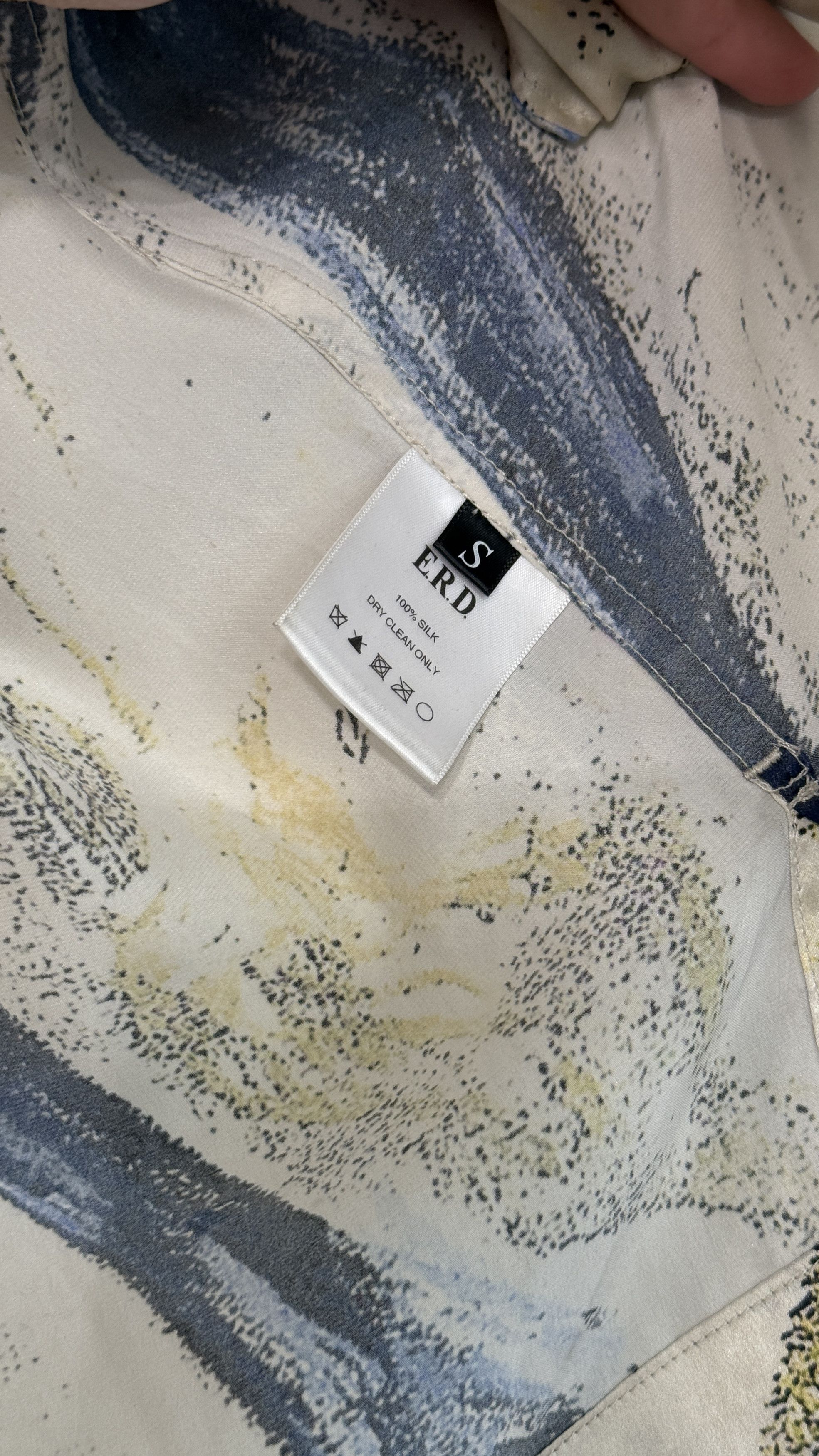 Enfants Riches Deprimes ERD Silk button-up shirt - Don Van Vliet Captain Beefheart Size US S / EU 44-46 / 1 - 4 Thumbnail