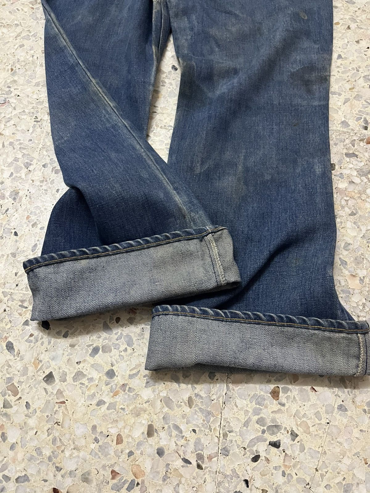 Levi's True crazy vintage rare 70s levis oren tag 646 bell bottom Size US 37 - 10 Thumbnail