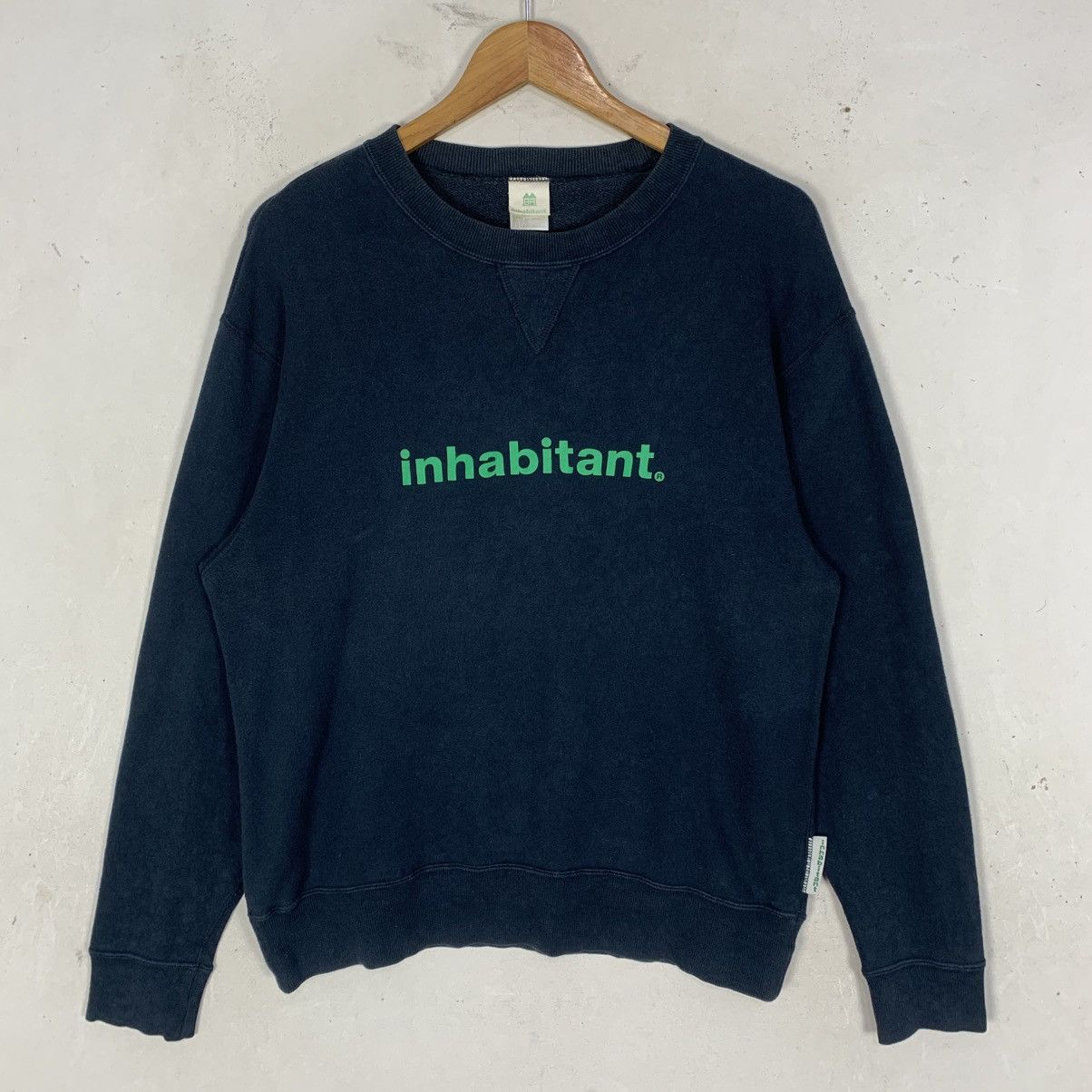 Japanese Brand Inhabitant apparel JapaneseBrand Streetwear Sweatshirt Size US M / EU 48-50 / 2 - 2 Thumbnail