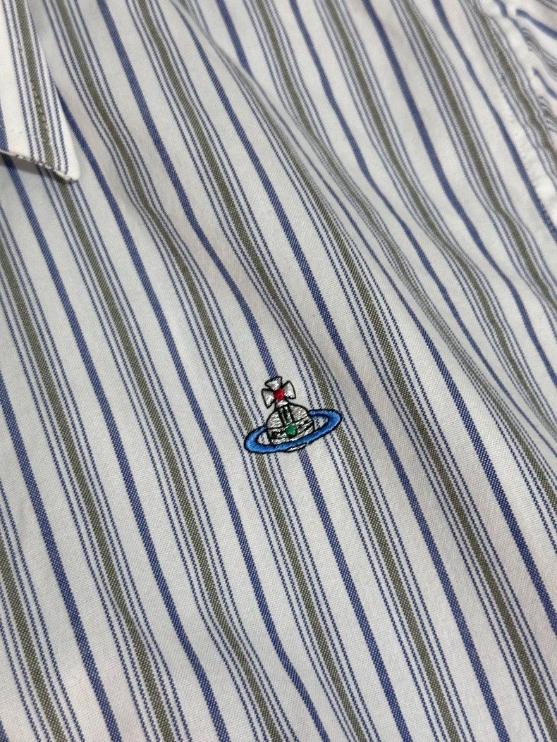 Vivienne Westwood Vivienne Westwood Striped shirt Size L / US 10 / IT 46 - 2 Thumbnail
