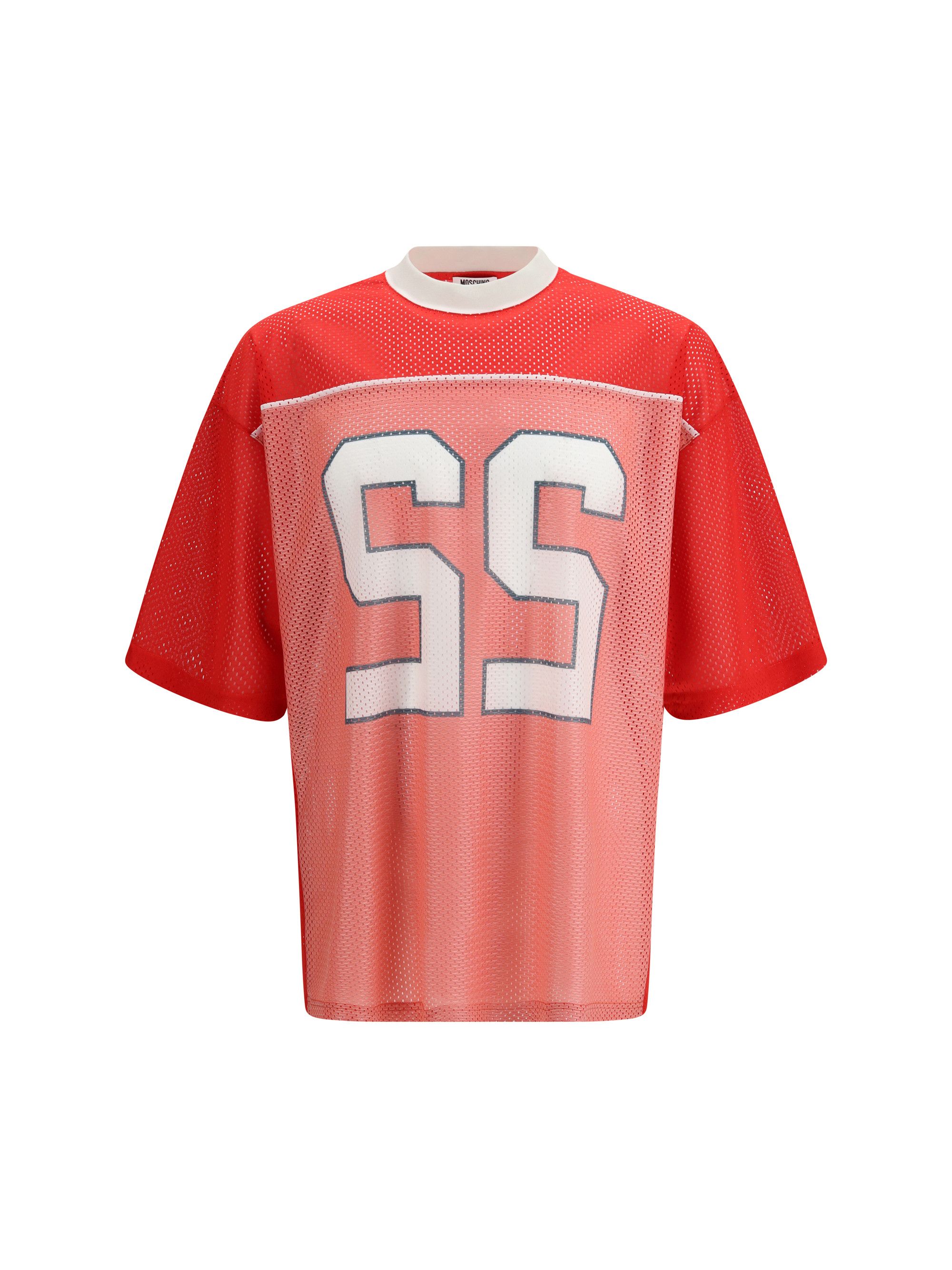 Moschino Technical mesh T-shirt Size US M / EU 48-50 / 2 - 1 Thumbnail