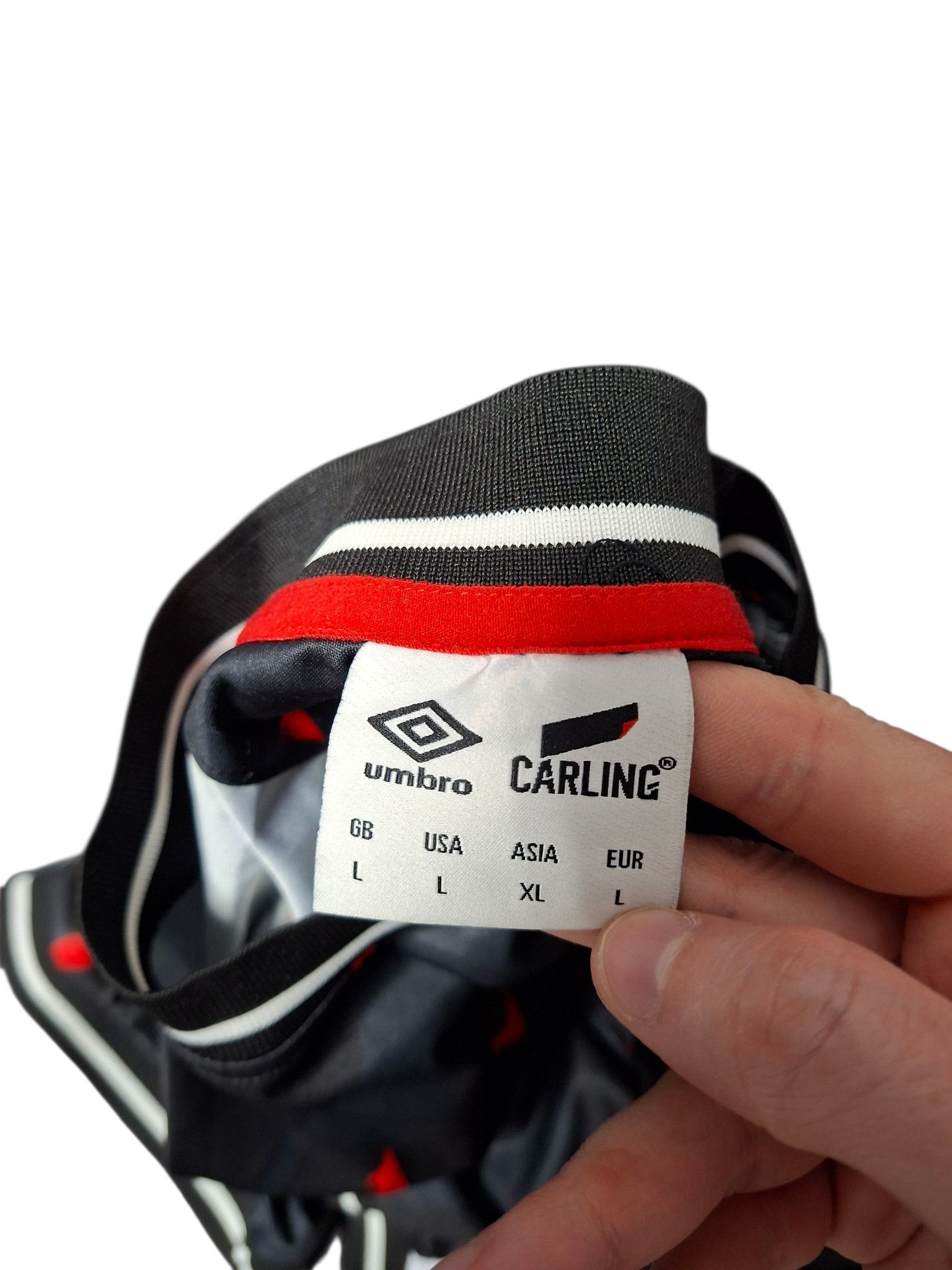 Umbro UMBRO X CARLING BEER VINTAGE SOCCER JERSEY TEE Size US L / EU 52-54 / 3 - 4 Thumbnail