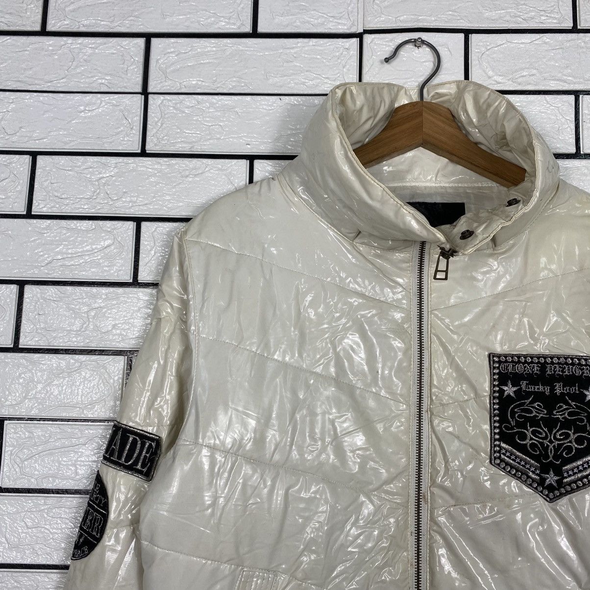 Hysteric Glamour 📌Love And Party Puffer Jacket Punk Design Biker Size US M / EU 48-50 / 2 - 8 Thumbnail