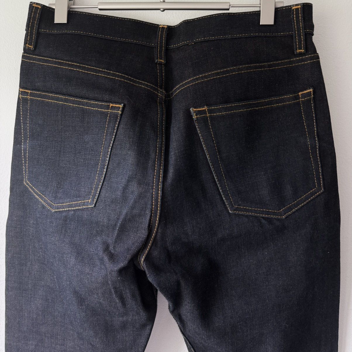 Helmut Lang Helmut Lang 1999 Italian Cut Vintage Burned Denim Size US 29 - 6 Thumbnail