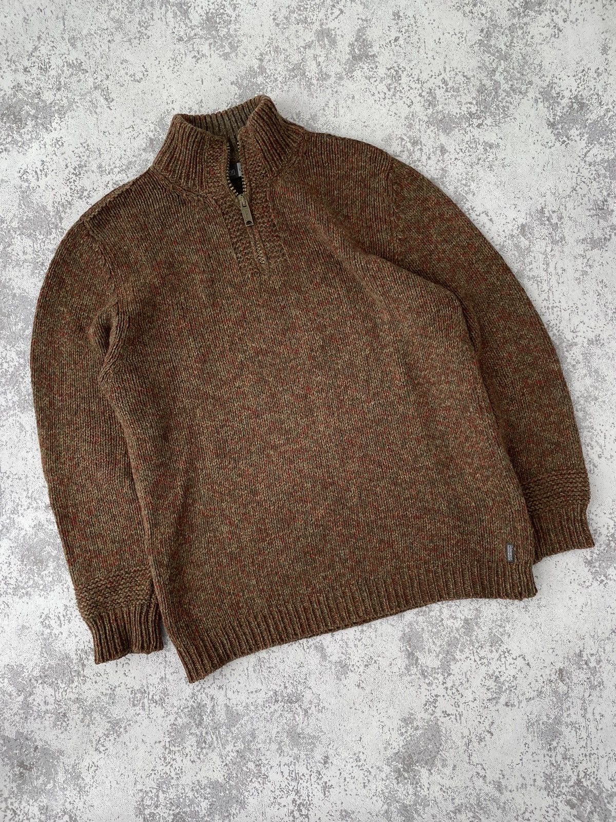 Vintage Fisherman Out Of Ireland 🇮🇪 Merino Wool Sweater Size US L / EU 52-54 / 3 - 1 Thumbnail