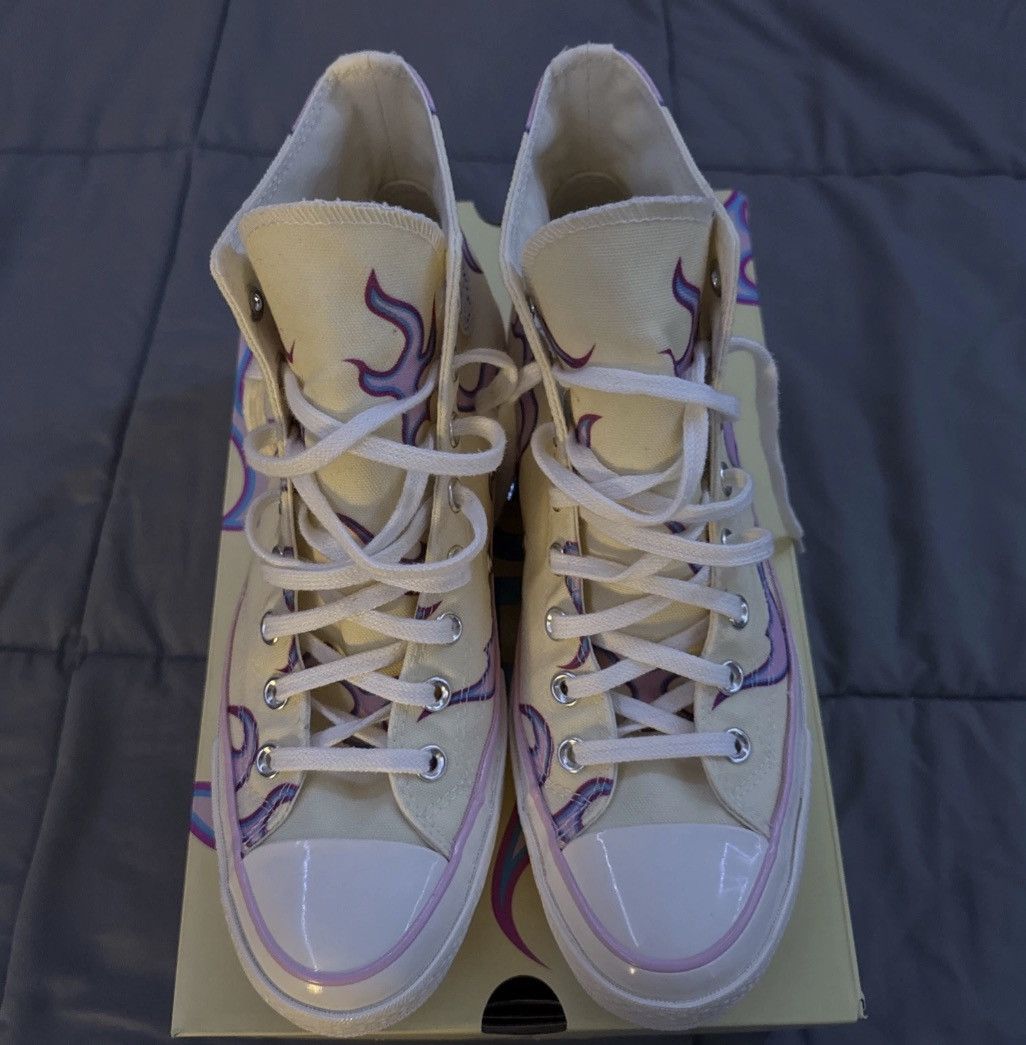 Converse × Golf le Fleur Converse Chuck 70 Golf Le Fleur Yellow Flame Size 8.5 Mens Size US 8.5 / EU 41-42 - 6 Thumbnail