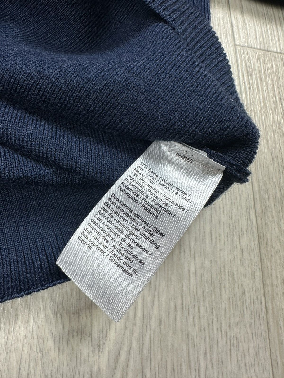 Lacoste Lacoste Wool Sweater Blue Size XL Size US XL / EU 56 / 4 - 8 Thumbnail