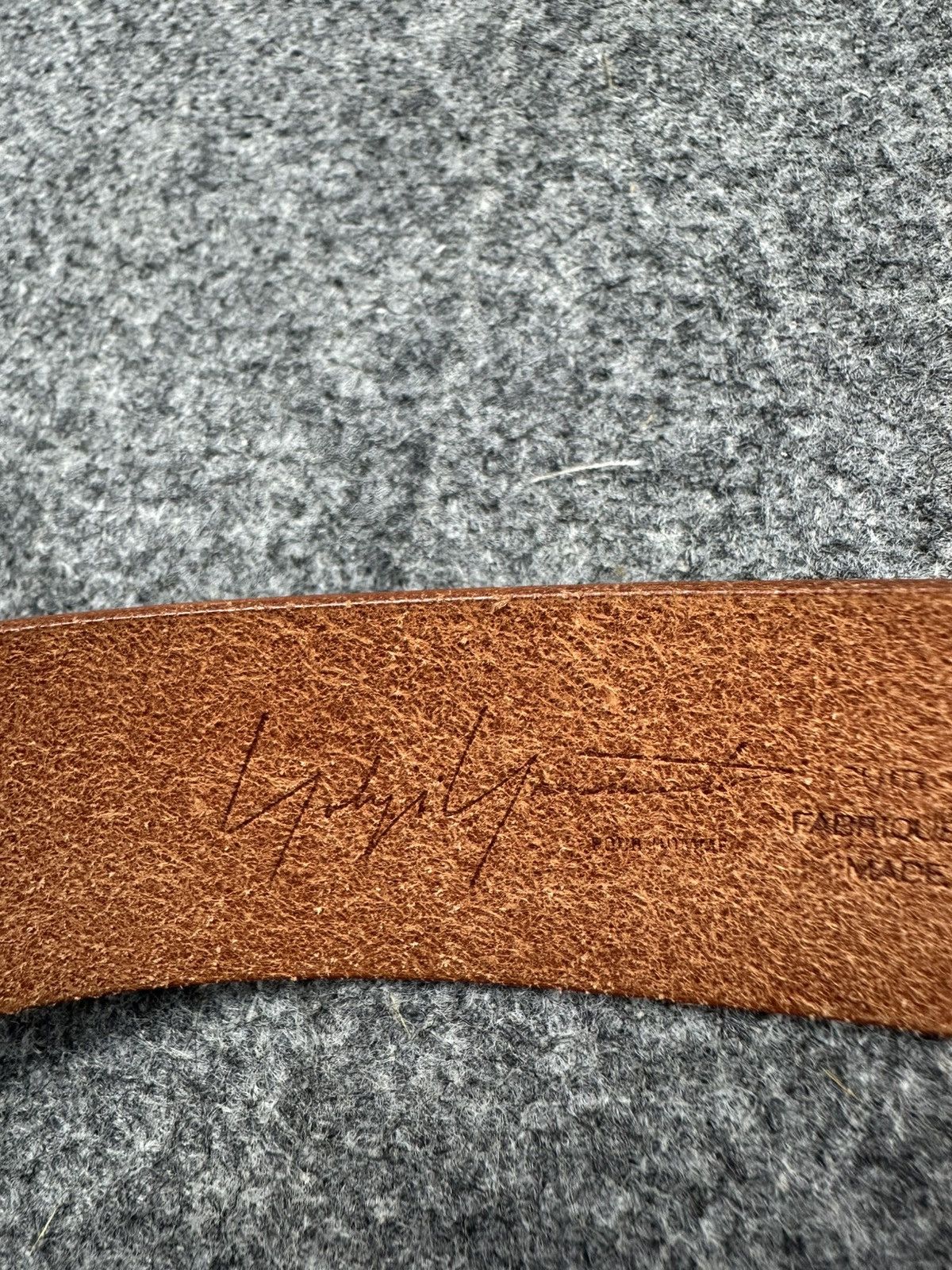 Yohji Yamamoto Yohji Yamamoto - Pour Homme A/W11 - Extra Strap Leather Belt Size ONE SIZE - 14 Thumbnail