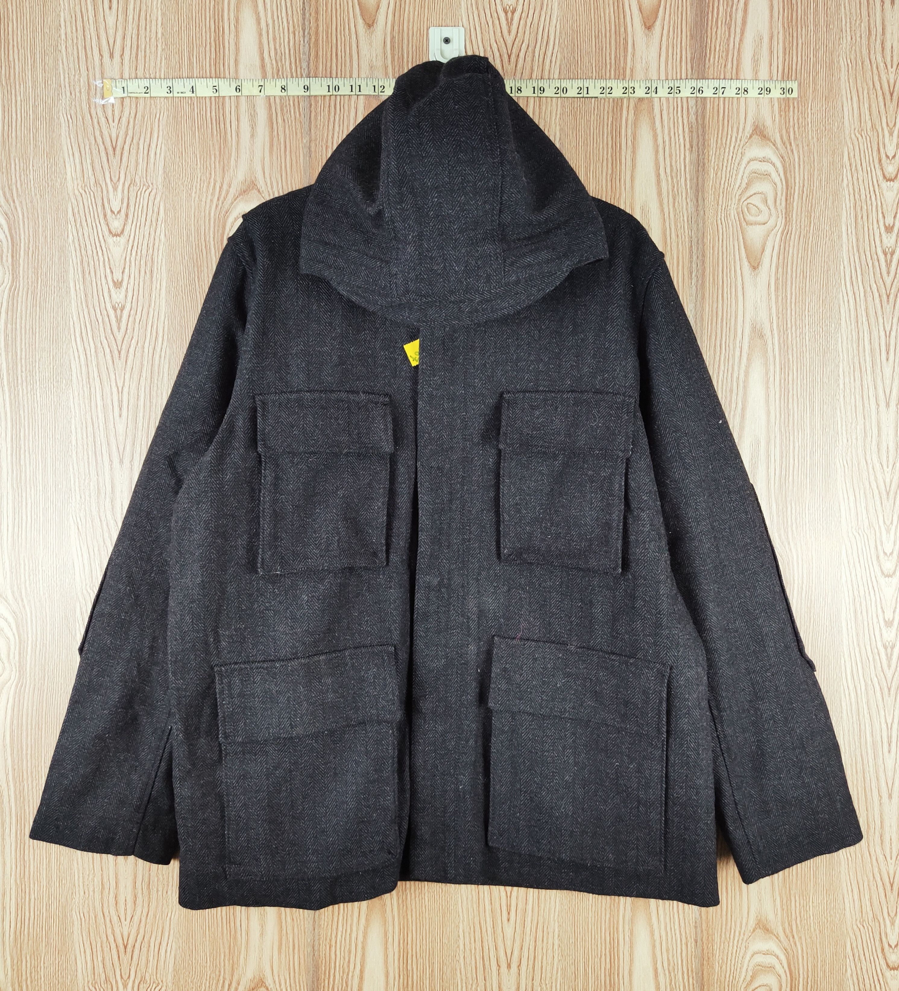 Gap Gap Black Hoodie multipocket Jackets #W067 Size US XL / EU 56 / 4 - 1 Thumbnail