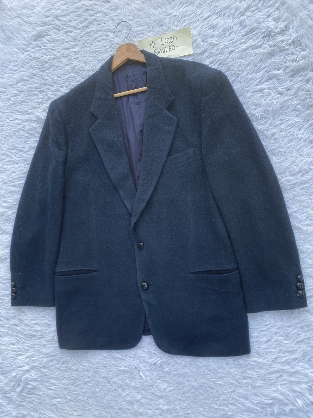 Issey Miyake Rare Vintage Issey Miyake Design Studio Wool Blazer Size US L / EU 52-54 / 3 - 3 Thumbnail