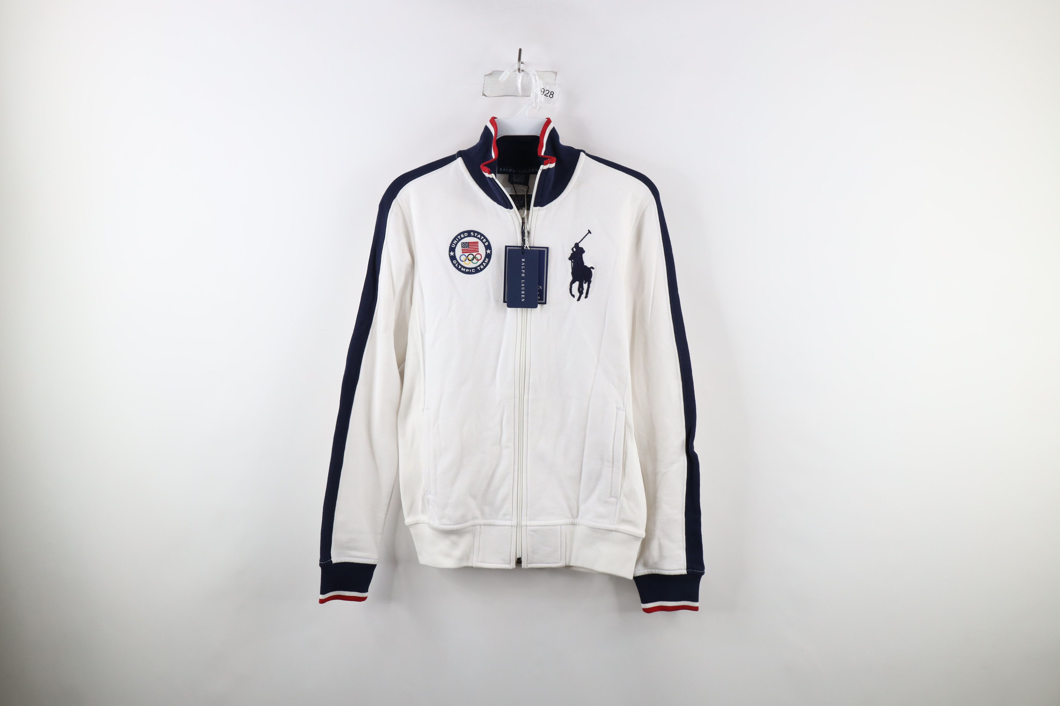 image of New Vintage Ralph Laurent 2012 Usa Olympics Team Jacket, Women's (Size Small)