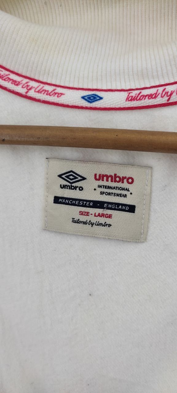 Umbro UMBRO SIDETAPE SPORTWEAR SWEATER JACKET Size US L / EU 52-54 / 3 - 8 Thumbnail