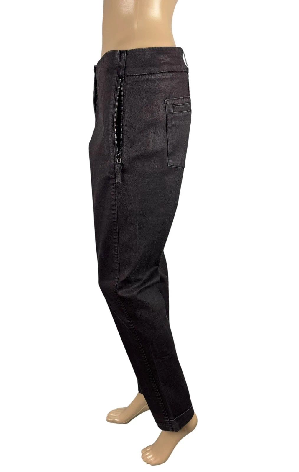 Annette Gortz Annette Gortz Denim Pants Bordeaux size DE40 IT46 Size 34" / US 12 / IT 48 - 5 Thumbnail