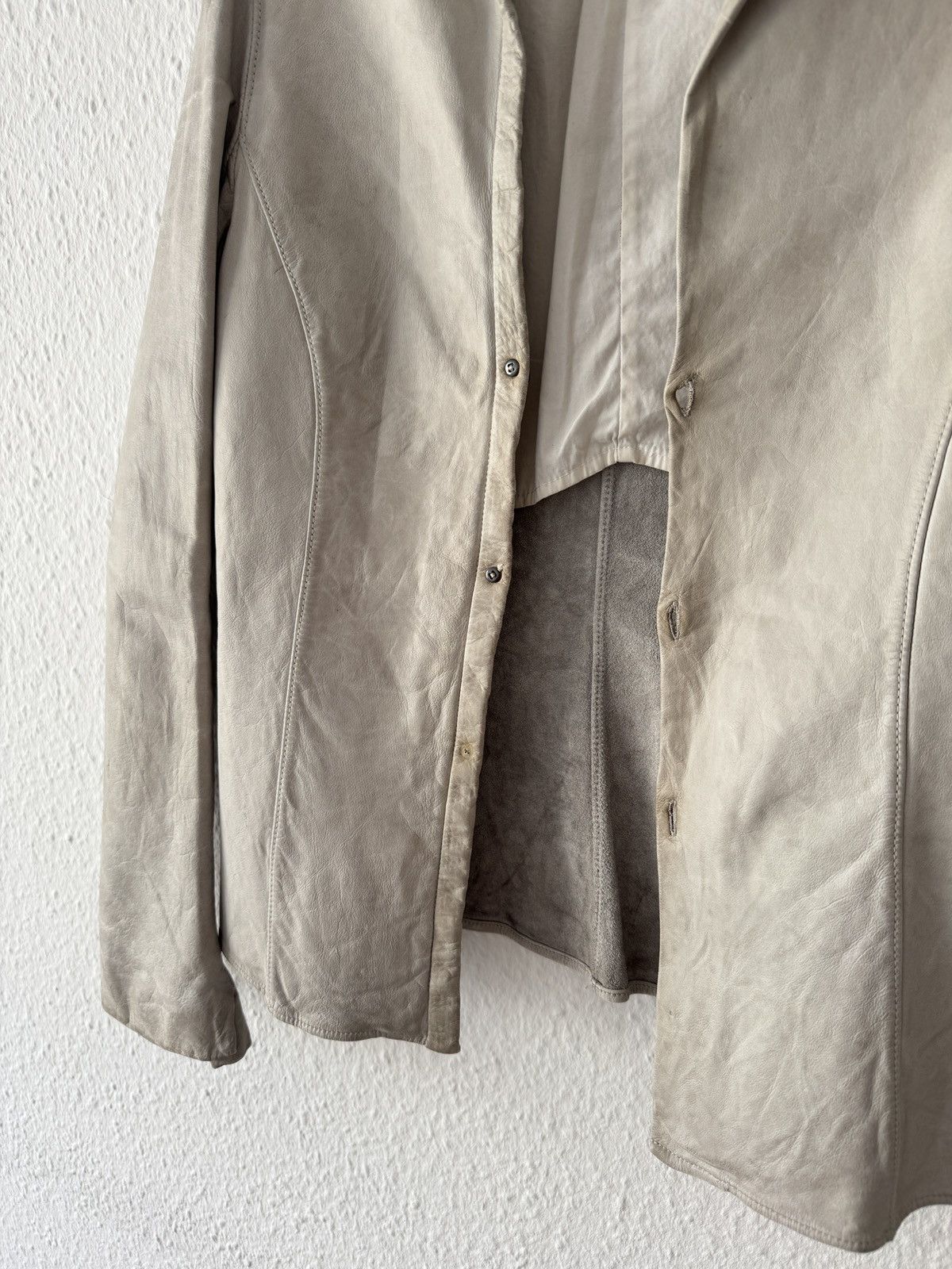 Carpe Diem Carpe Diem Washable Cowhide Leather Shirt Jacket - FW02 Size US S / EU 44-46 / 1 - 4 Thumbnail