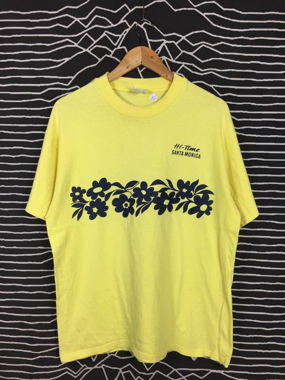 Vintage Vtg Hi Time Santa Monica Floral Pattern Graphic Tee Size US L / EU 52-54 / 3 - 2 Thumbnail