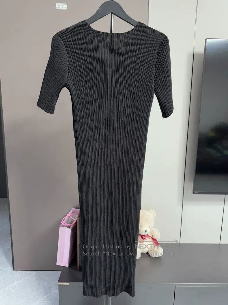 Issey Miyake Issey Miyake Toothpick Ruffled Dress Size M / US 6-8 / IT 42-44 - 2 Thumbnail