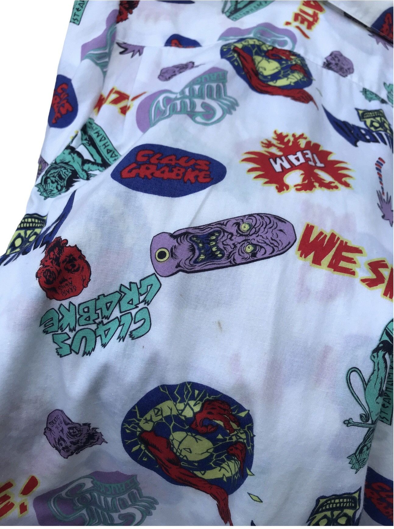 Vintage Vintage Steve Caballero Skate Overprinted Altered Shirt Size US S / EU 44-46 / 1 - 8 Thumbnail