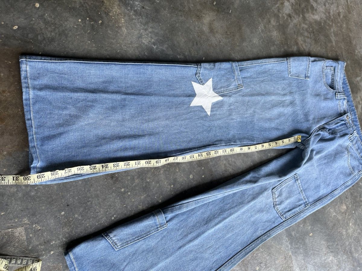 Hysteric Glamour × Japanese Brand Flare Multipocket Star Denim Size US 32 / EU 48 - 12 Thumbnail