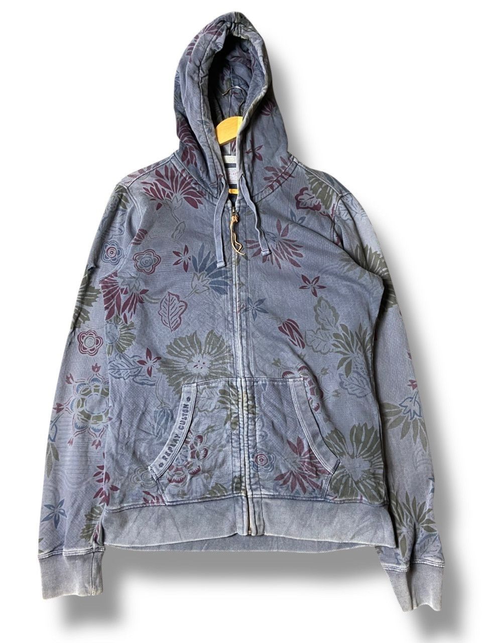 Replay Vintage Replay Custom Zip Up Hoodie Jacket (165) Size US L / EU 52-54 / 3 - 1 Thumbnail