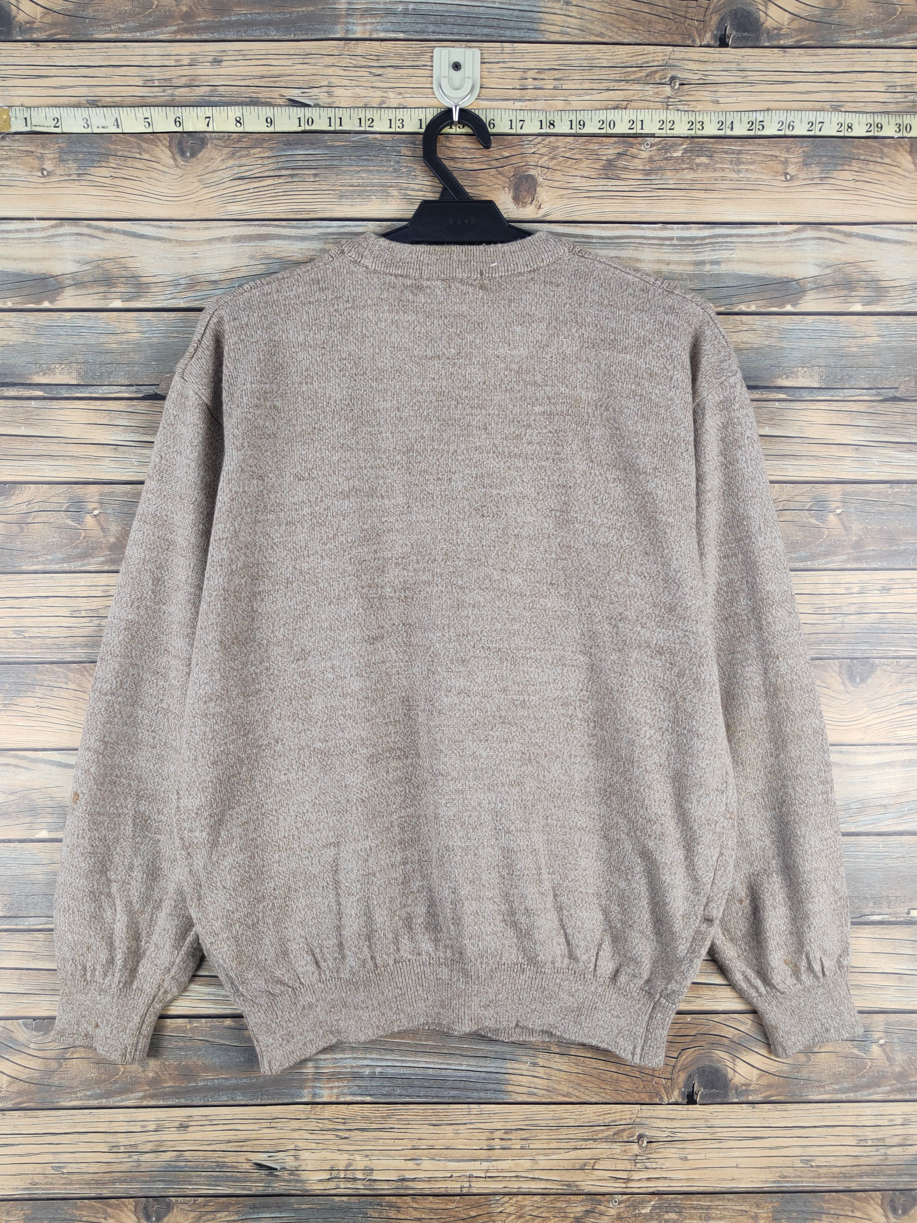 Vintage Benpan Brown Knitwear vintage Sweatshirts #W2156 Size US M / EU 48-50 / 2 - 7 Thumbnail