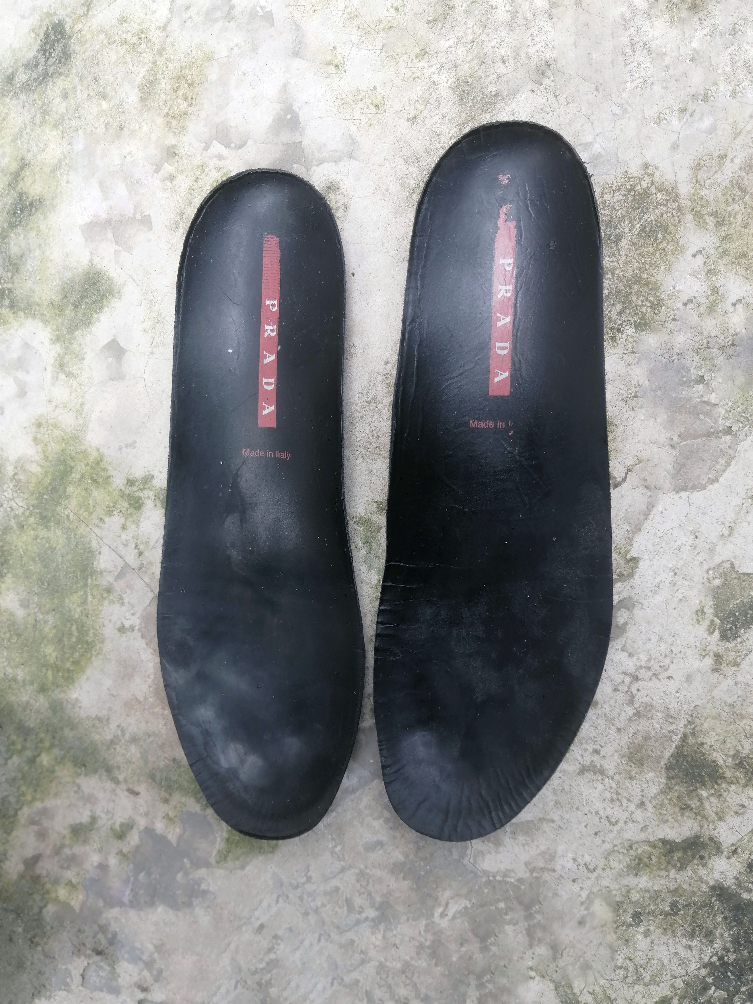 Prada Prada Black Leather Derby Sneakers US 8.5 Made in Italy Size US 8.5 / EU 41-42 - 11 Thumbnail
