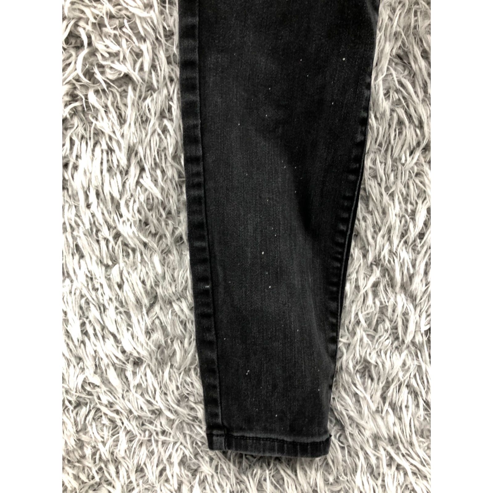Vintage Universal Thread High Rise Pull On Jegging Jeans Womens Black Size 12 FLAW Size 34" / US 12 / IT 48 - 7 Thumbnail