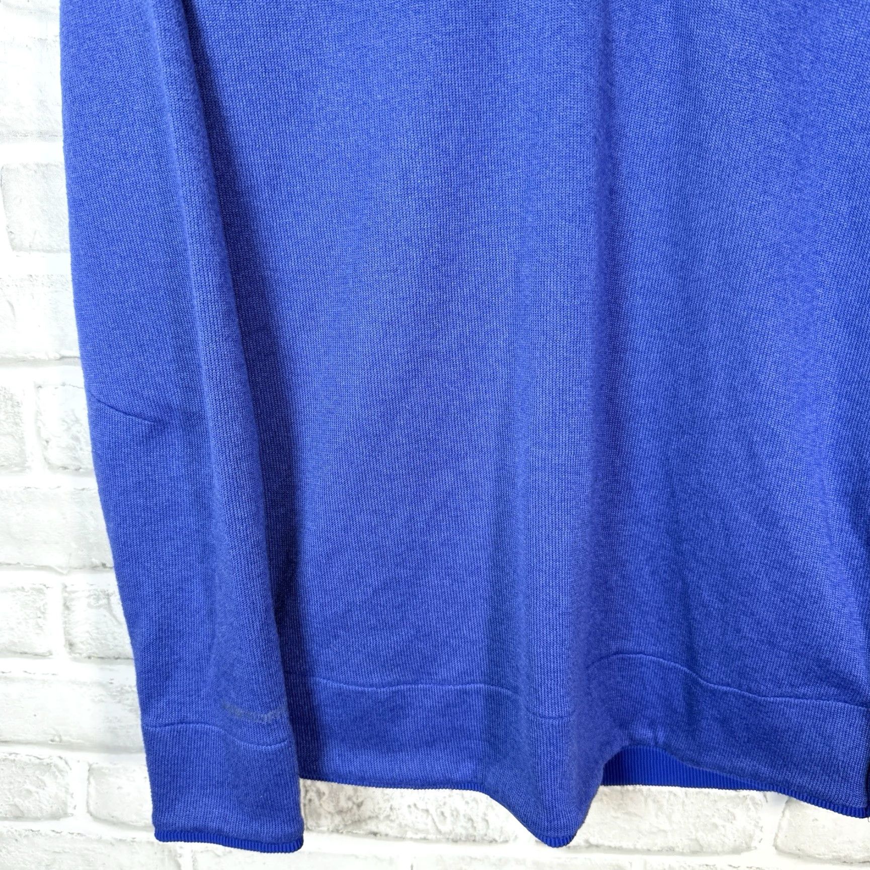 Under Armour VINTAGE Under Armour Golf ColdGear Long Sleeve Pullover Mens Size M Blue Activewear Size US M / EU 48-50 / 2 - 3 Thumbnail