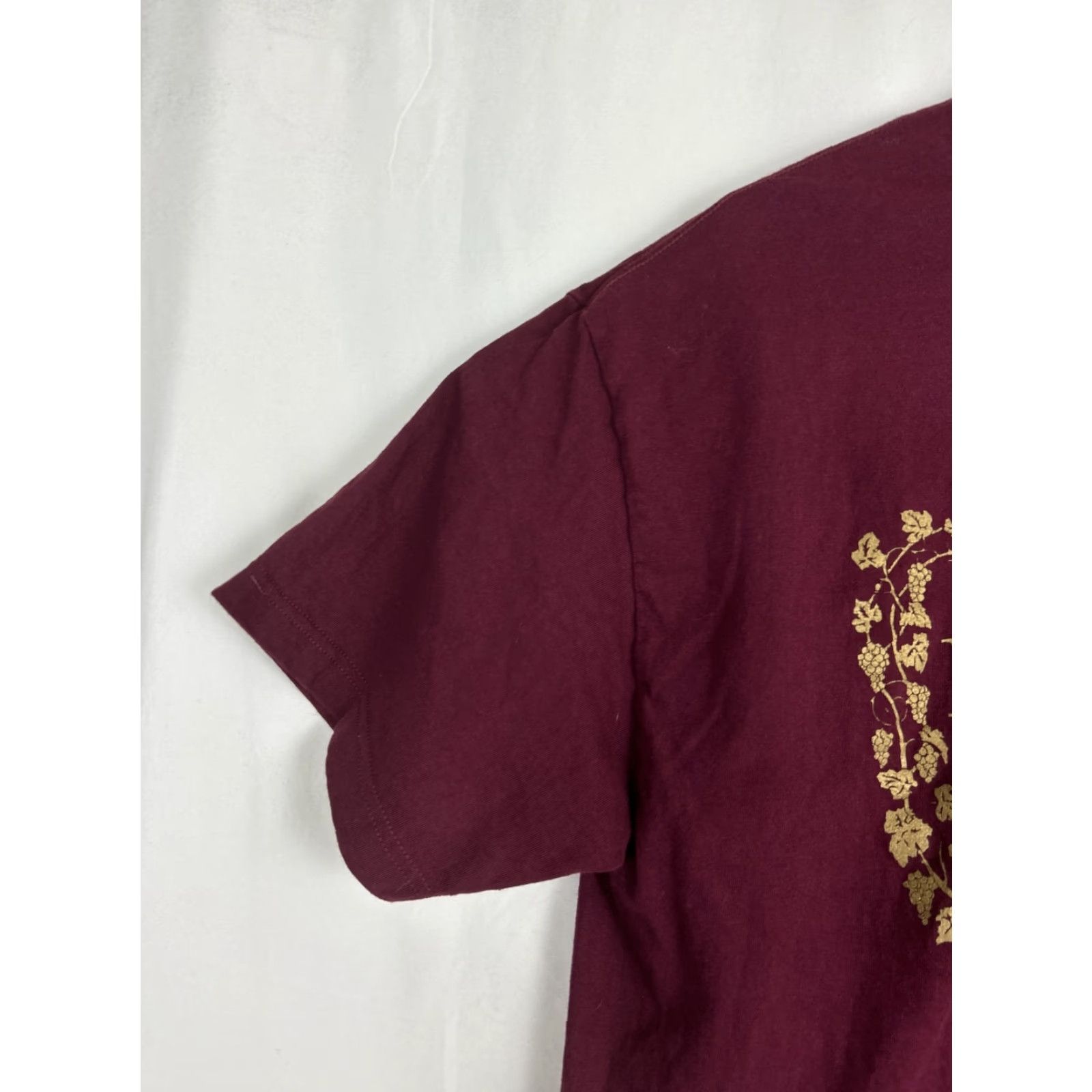 Vintage VINTAGE Shady Mob Clothing T-Shirt Mens XL Short Sleeve Maroon Gold Heem Team Drank Size US XL / EU 56 / 4 - 2 Thumbnail