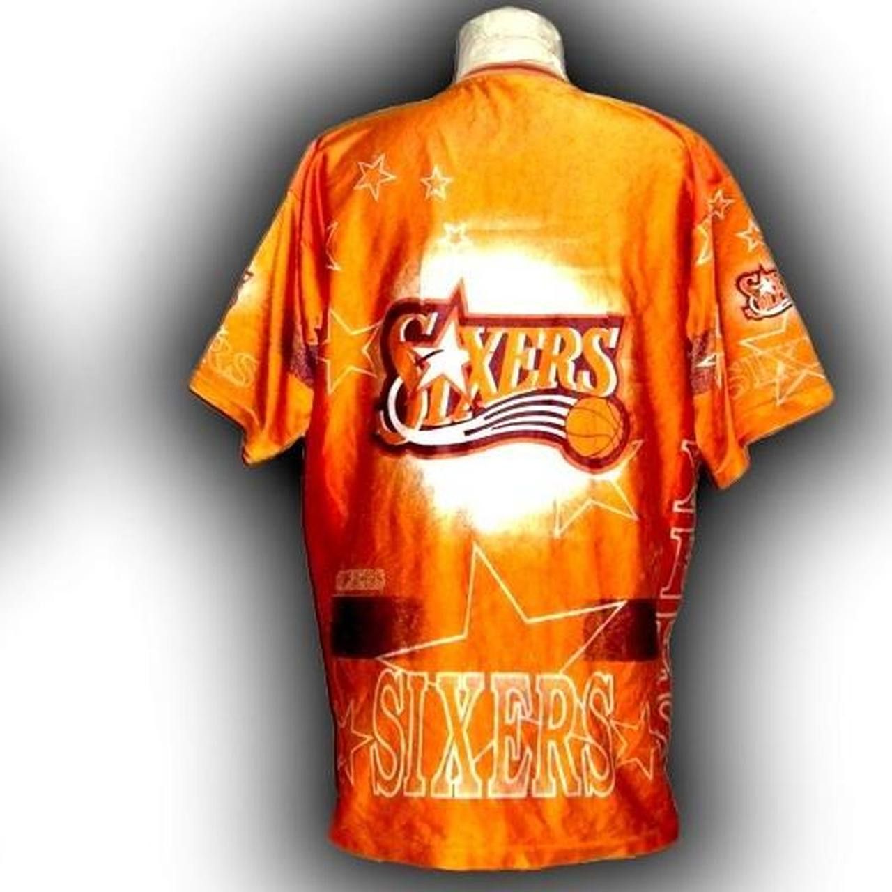 Champion Philadelphia 76ERS SIXERS Jersey Shirt basketball Size US XL / EU 56 / 4 - 3 Thumbnail