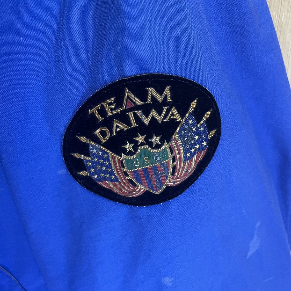 DAIWA Vintage 90s Team Daiwa Fishing Equipment Zipper Jacket Size US L / EU 52-54 / 3 - 4 Thumbnail