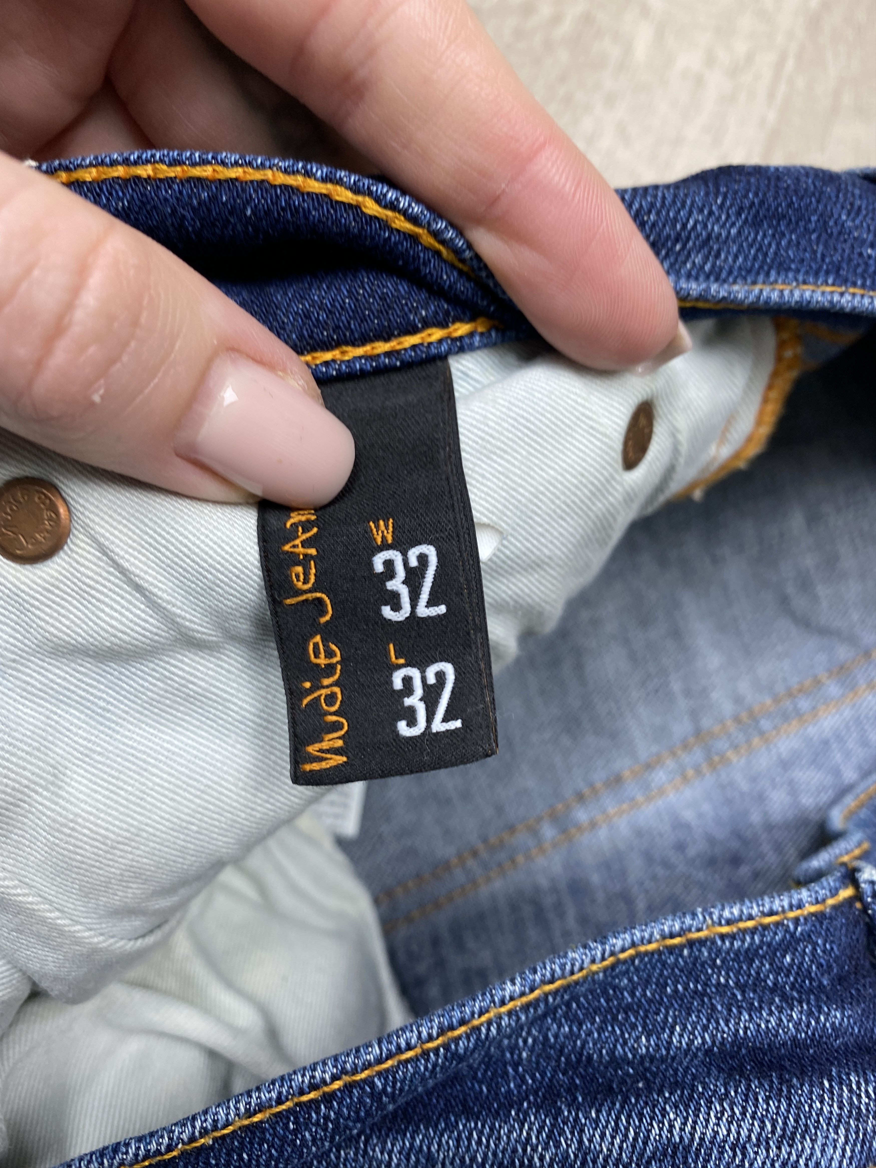 Nudie Jeans Nudie Jeans Vintage Long John Mens Denim Pants Size US 32 / EU 48 - 7 Thumbnail