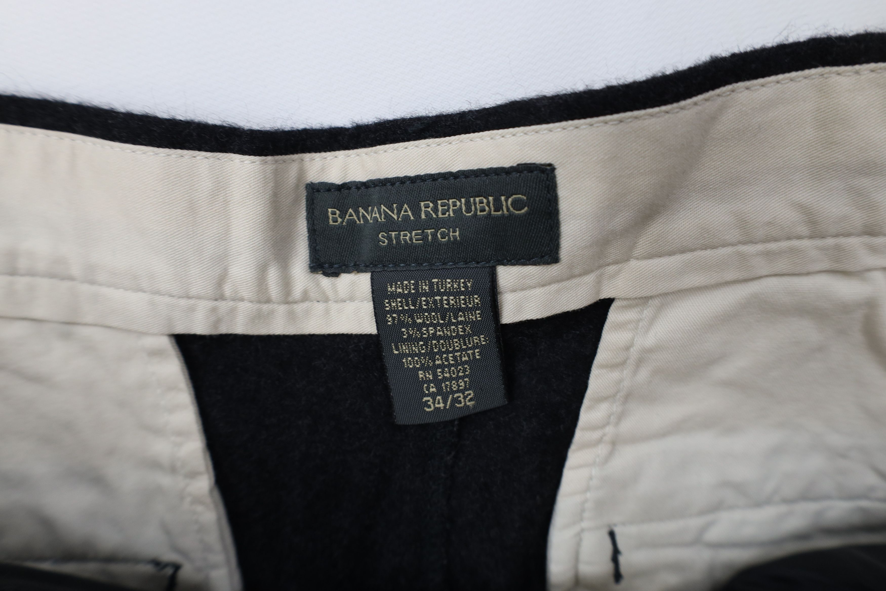 Banana Republic Vintage Y2K 2001 Banana Republic Wide Leg Chino Pants Gray Size US 34 / EU 50 - 6 Thumbnail