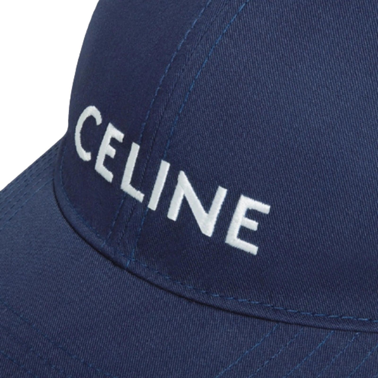 Celine Celine Logo Baseball Hat Size ONE SIZE - 3 Thumbnail