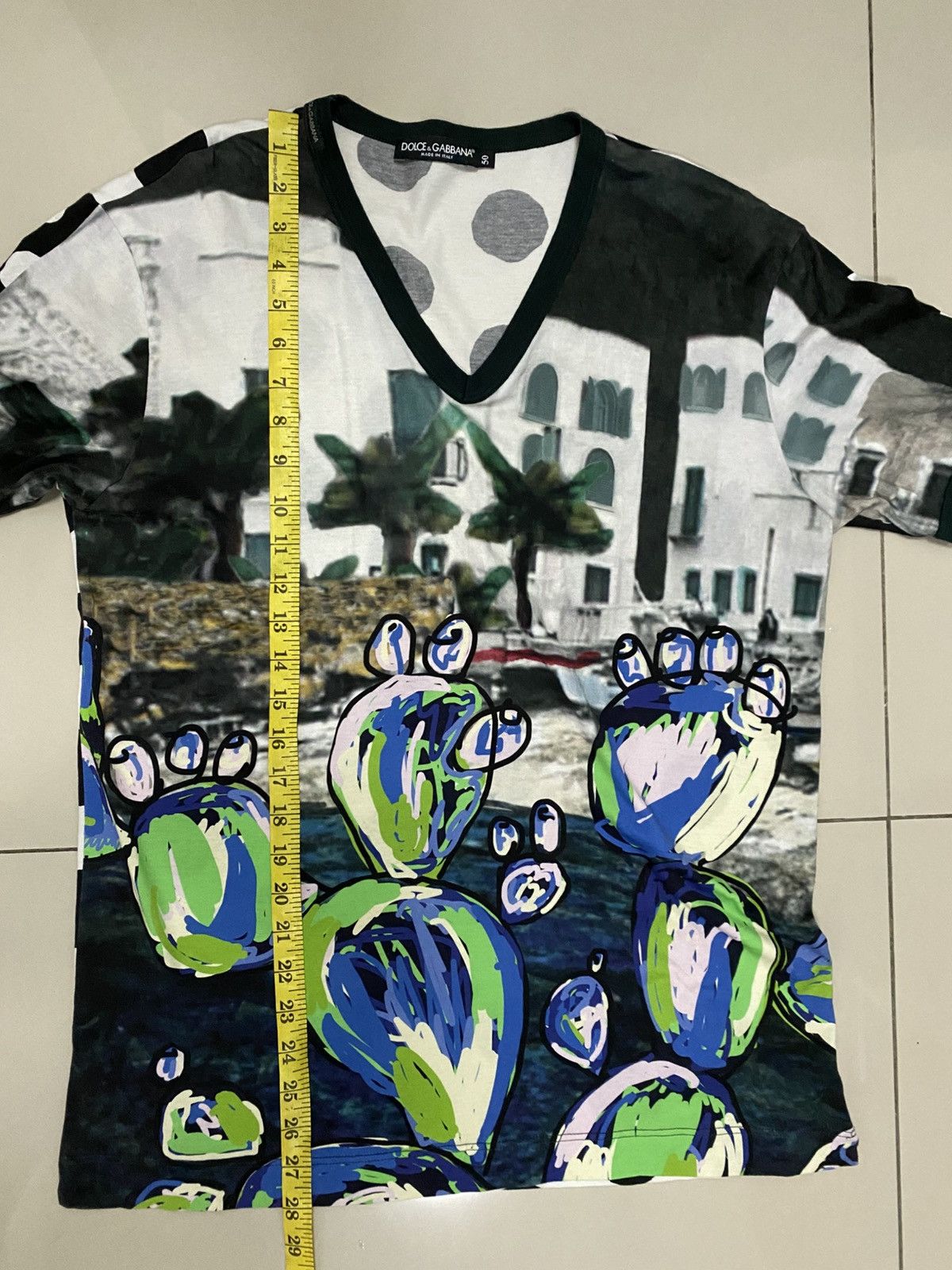Dolce & Gabbana Dolce And Gabbana Spray Paint Shirt Size US L / EU 52-54 / 3 - 9 Thumbnail