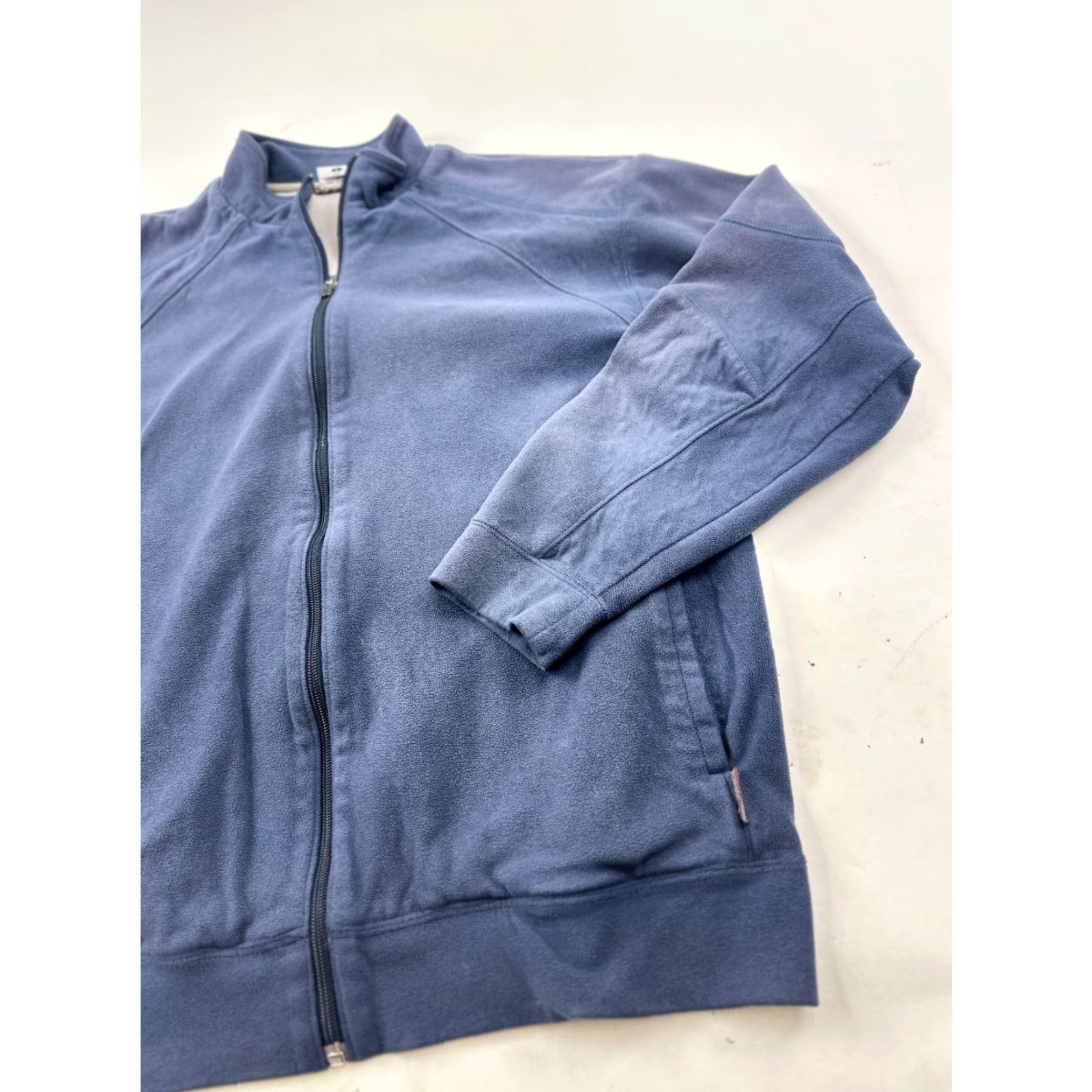 Vintage Columbia Jacket Mens Large Blue Granite Mountain Fleece Short Sleeve Full Zip Stand-Up Collar Pockets Casual Outdoor Mens Size US L / EU 52-54 / 3 - 3 Thumbnail