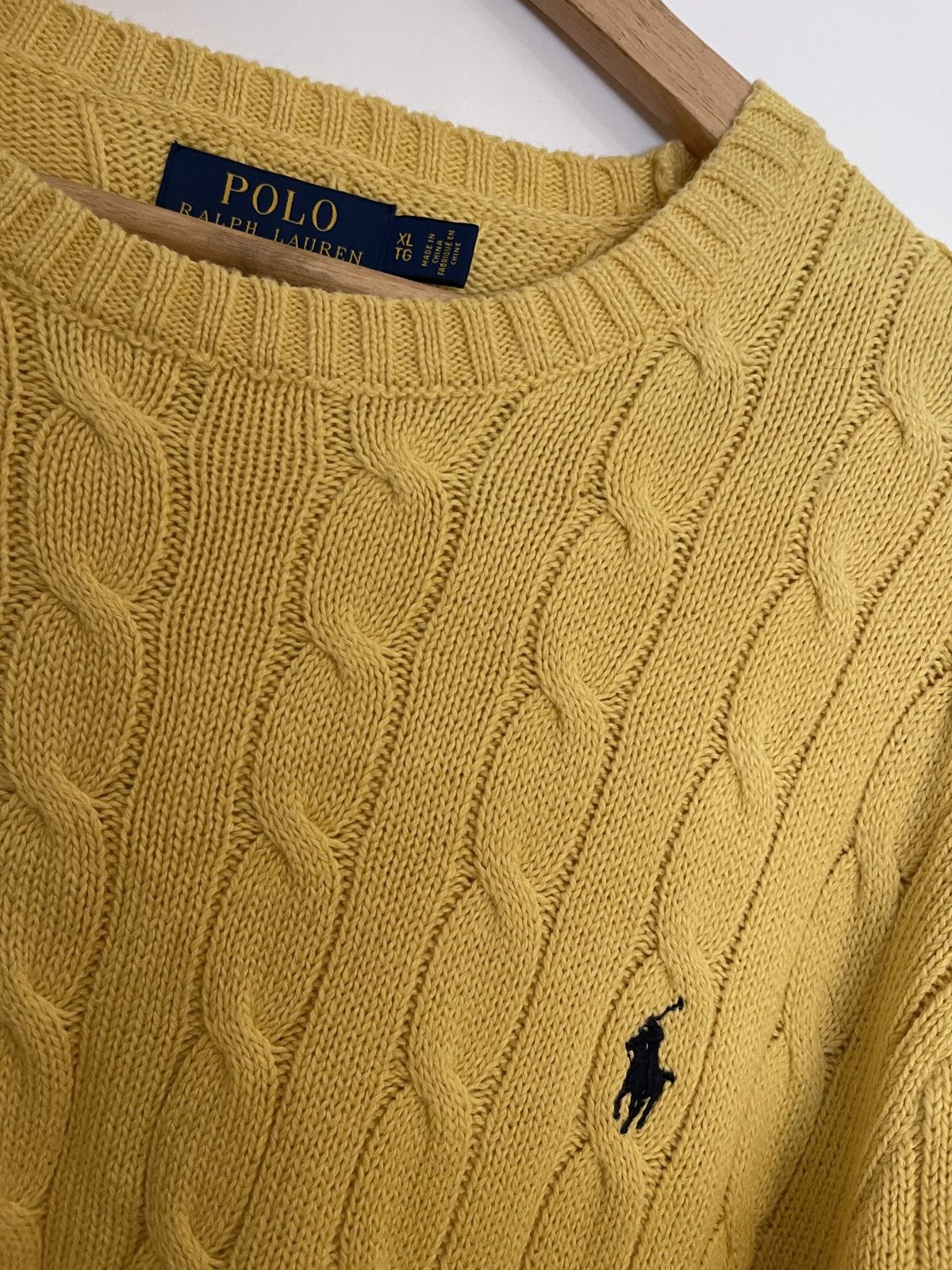 Polo Ralph Lauren Polo Ralph Lauren cableknit sweater Size US XL / EU 56 / 4 - 2 Thumbnail