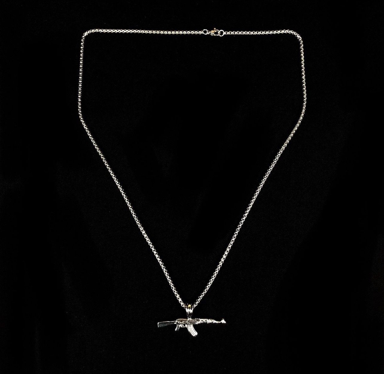 Jewelry Ak Necklace Y2K Gothic Punk Chain Size ONE SIZE - 4 Thumbnail