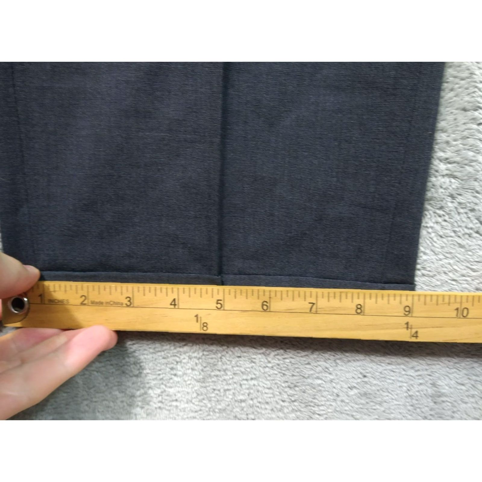 Orvis Orvis Mens Dress Pants 34 x 31 Gray Wool Flat Front Mid Rise Straight Leg Pants Size US 34 / EU 50 - 6 Thumbnail