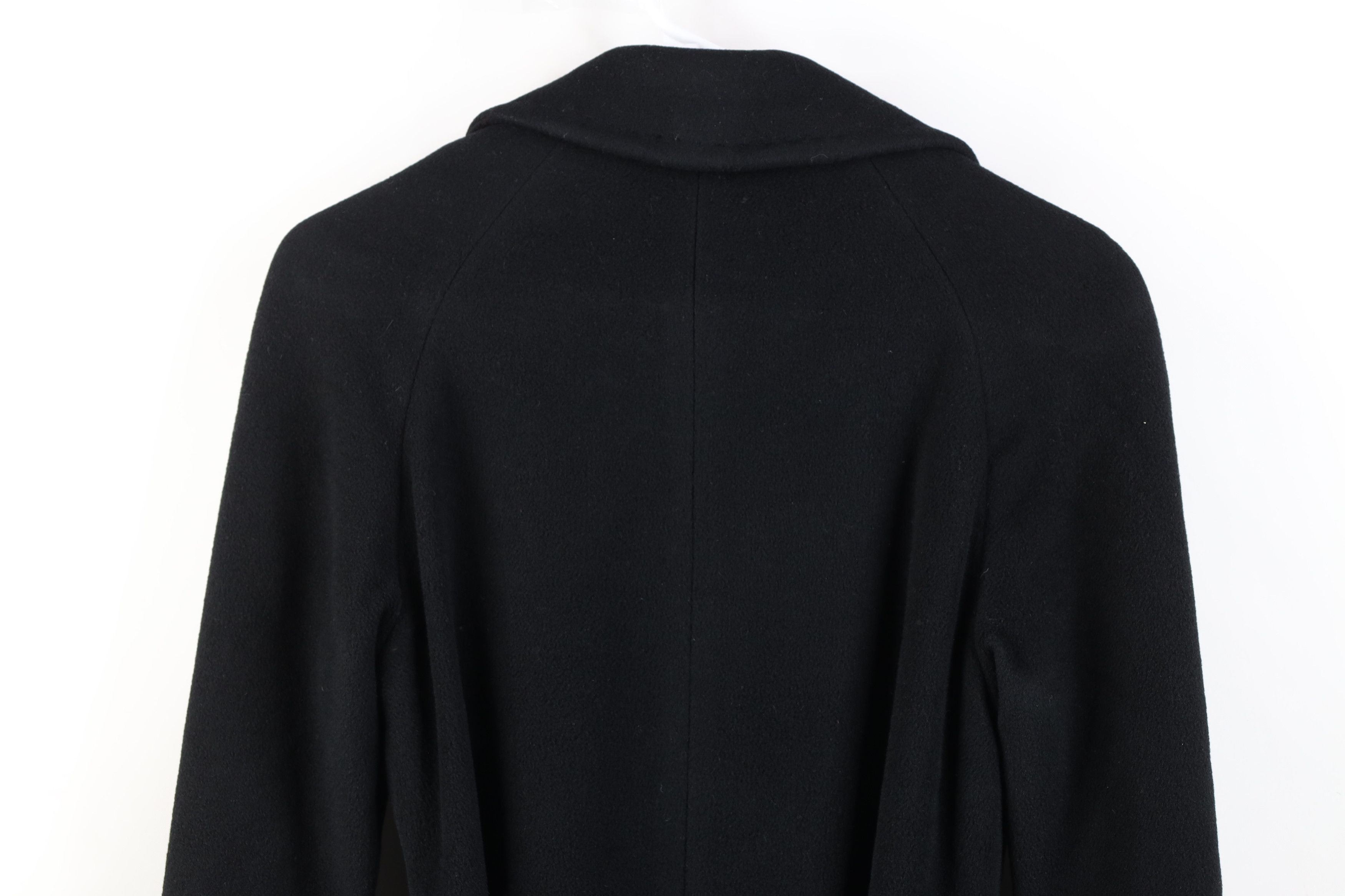 Vintage Vintage 70s Streetwear Belted Trench Coat Jacket Black USA Size L / US 10 / IT 46 - 15 Thumbnail